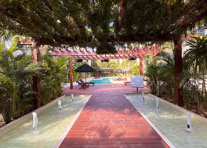 Blue Luxury, Alberca Central, Cocina Equipada Apartment Tulum
